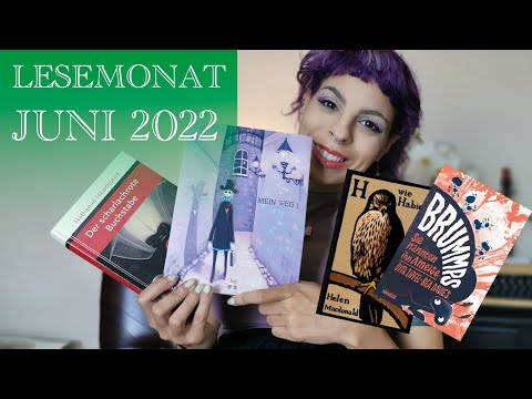 LESEMONAT JUNI 2022 - 2 Abbrüche und zwei ganz gute Bücher