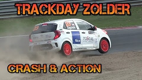 Best of Trackday Zolder! Crash, Spins and action!
