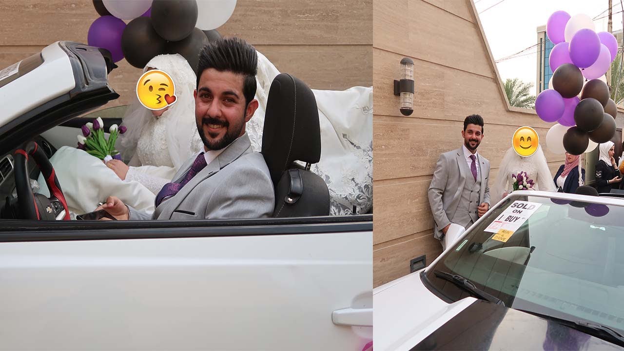 عرس حسينtv/زفه تخبل/احله عرسان😍