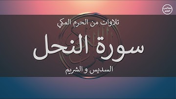16 | سورة النحل | السديس و الشريم