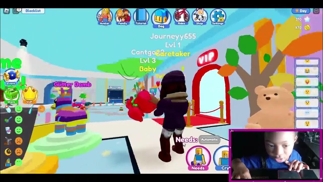 Playing Roblox With Adley For The First Time YouTube