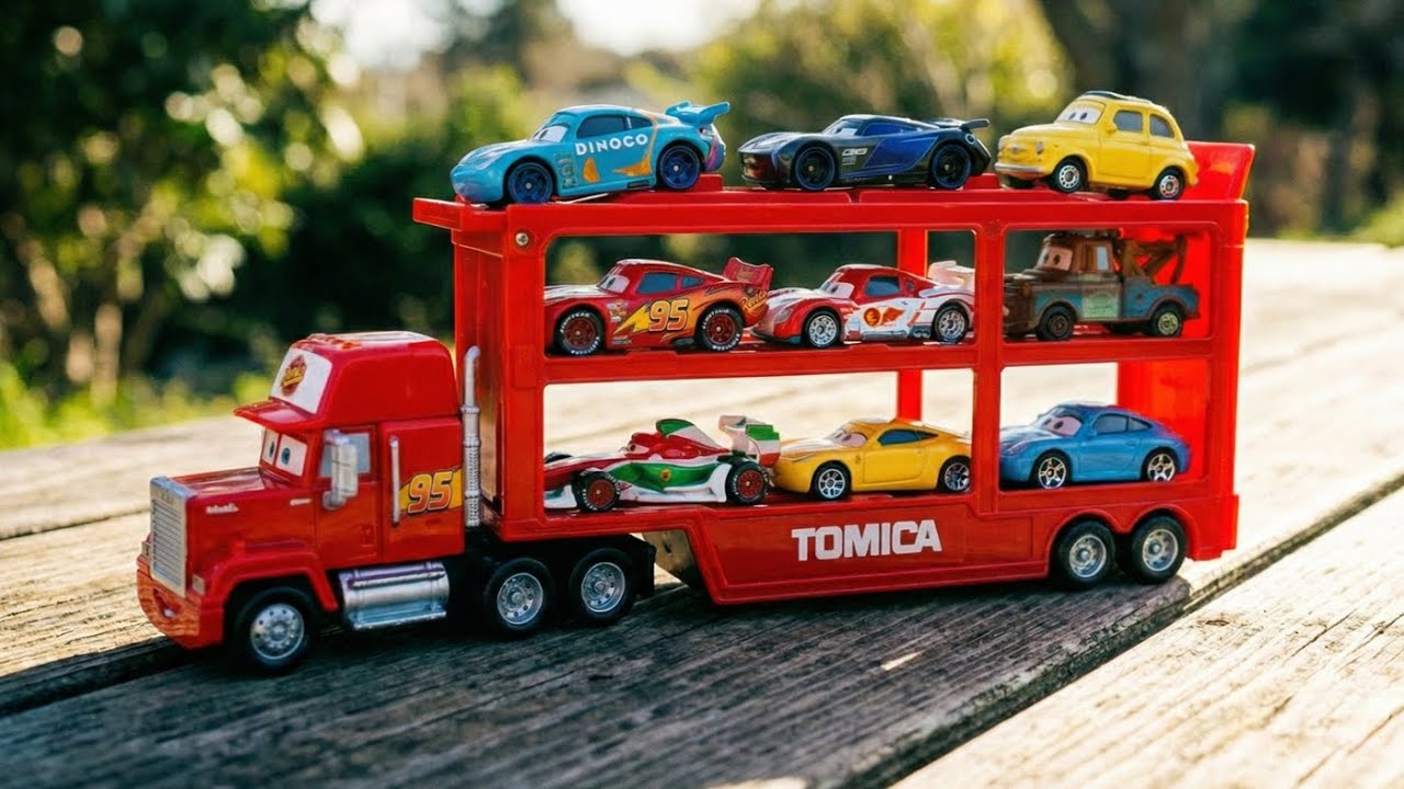 Disney Pixar Cars toys Review | Lightning McQueen, Finn McMissile, Mack, Doc Hudson,Cruz Ramirez
