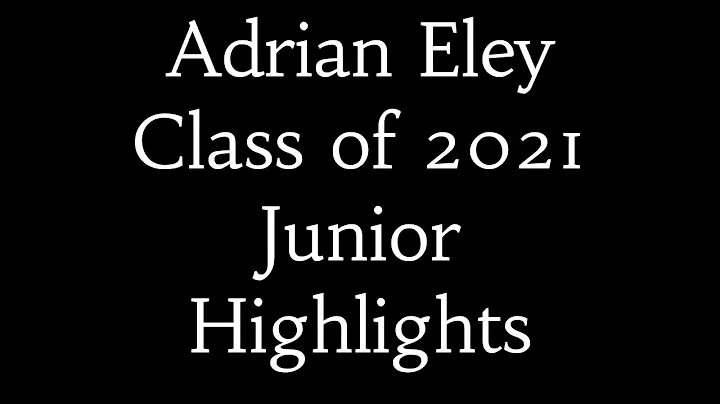 Adrian Eley Junior Highlights|| Myers Park Football