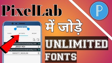How to Add Custom Fonts in PixelLab | Make Your Thumbnail Attractive In 2022