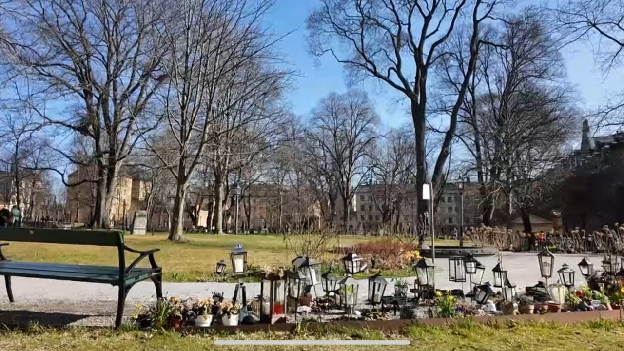 Johanna Sällströms grav / Katarina kyrkogård / Stockholm