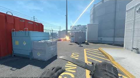 CS2 Nuke molotov to outside