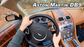 2007 Aston Martin DB9 Volante - The V12 Convertible You Need To Hear (POV Binaural Audio)