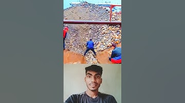 Pebble unloading process #tools #machinery #shorts #ytshorts