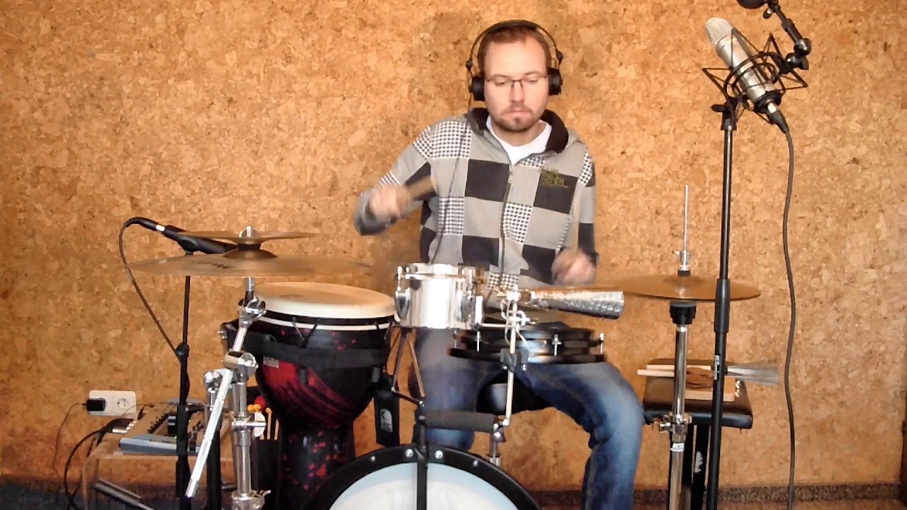 Pearl Compact Traveler Kit Test: Drum Solo with Percussion Add-ons by Christian Hoffe 