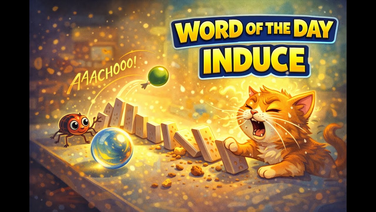 One Tiny Choice Changed Everything | Word of the Day: Induce