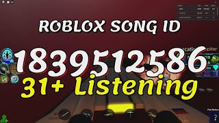 31  Listening Roblox Song IDs/Codes