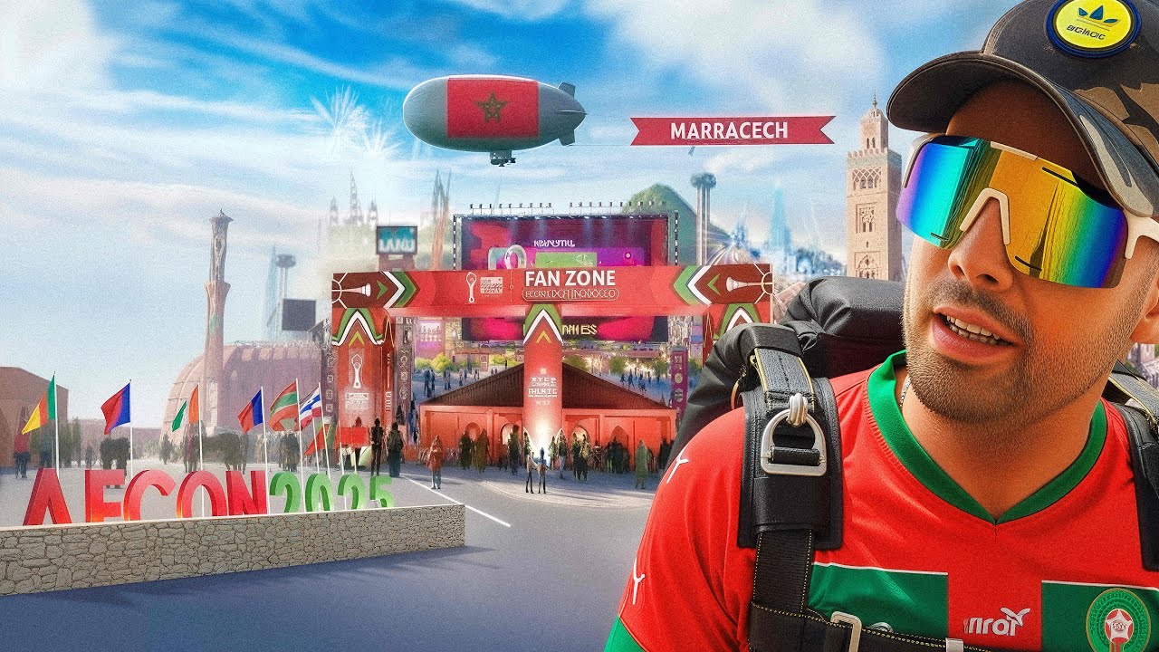 Фантастическая атмосфера в фан-зоне Марракеша 🇲🇦🔥 Незабываемые впечатления!