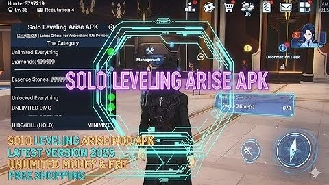 🔥 Update! Solo Leveling Arise MOD APK 2025 (Unlimited Money & Free Shopping) Latest Version