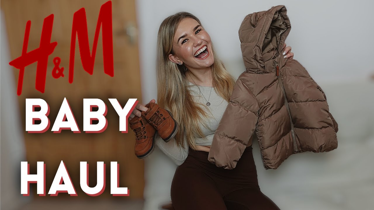 H&M BABY BOY CLOTHING HAUL 2022 UK Affordable + Neutral Baby Clothes
