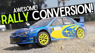 My Kyosho FAZER MK2 Subaru Impreza WRC becomes an EPIC RC RALLY CAR!!