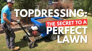 The Secret to the Perfect Lawn? Topdressing! Topdress Your Yard