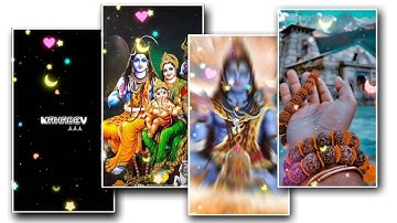 Shivaratri Status Video Editing in kinemaster || Mahadev status video || Kinemaster Video Editing