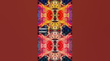 How do those with colour blindness perceive abstract reflections?#Shorts #ColourBlind #ColorBlind