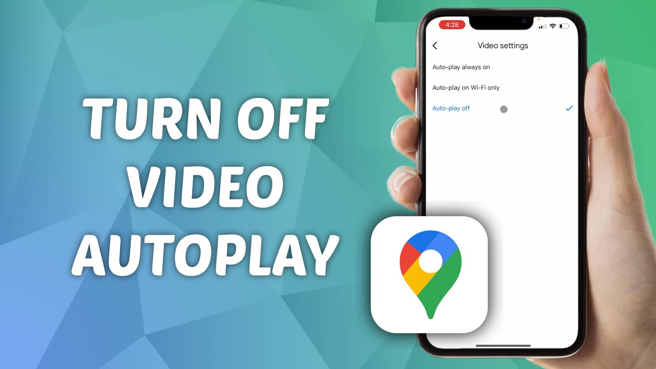 How to Turn OFF Video Autoplay in Google Maps - YouTube