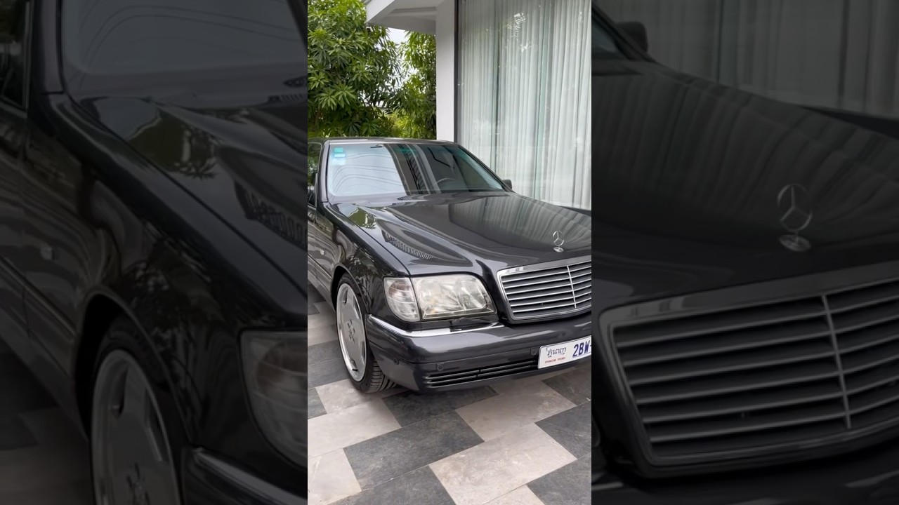 W140 S 600 V12 293 Km/h speeding🇵🇭 