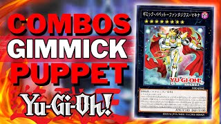 GIMMICK PUPPET DECK - Combos To Play in 9 Minutes | Beginner guide - YUGIOH COMBOS 2024 🎮