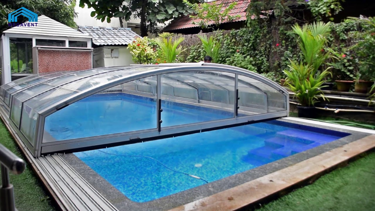 MEGAVENT TELESCOPIC POOL ENCLOSURE