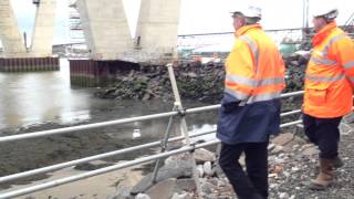Forth  crossing bridge Construction site