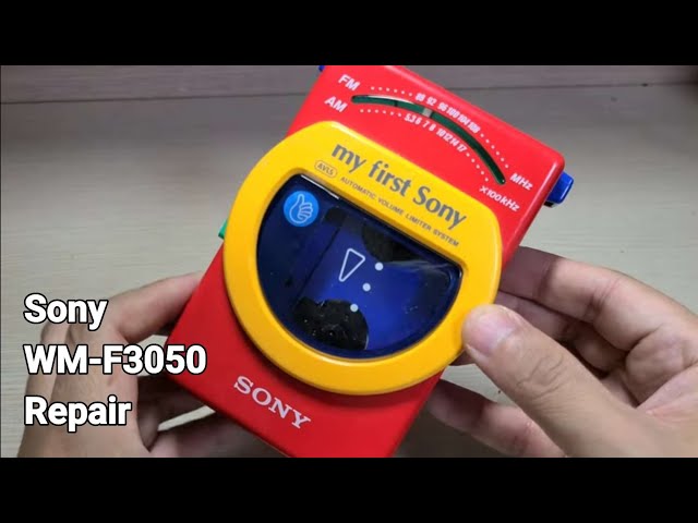 Sony WM-F3050 Repair Cassette Player Walkman - YouTube