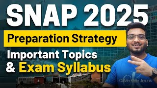 SNAP 2025 | SNAP Exam Syllabus | SNAP Exam Important Topics | SNAP Exam Preparation Strategy screenshot 2