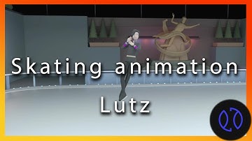 3D Skating animation using blender