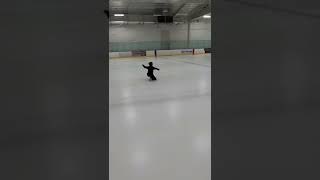 Knee slide with extra rotation going in