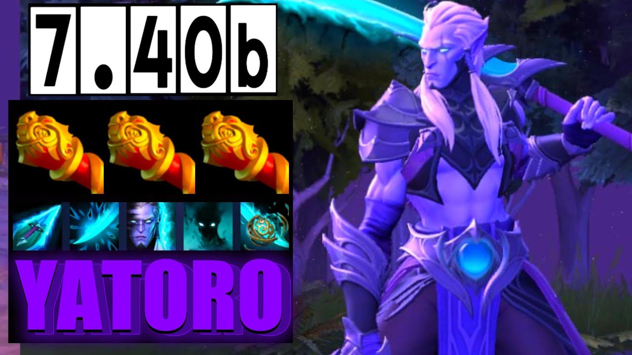 Yatoro - Phantom Assassin PERPECT Carry Game | Dota 2 Gameplay
