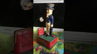 Uncle Sam Coin Bank,(plastic)
