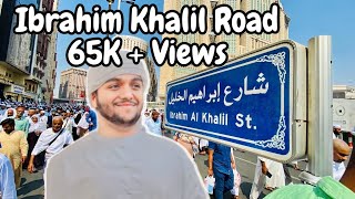 Walking to Ibrahim Khalil Road | Cheap Hotels near Haram | Makkah Streets |