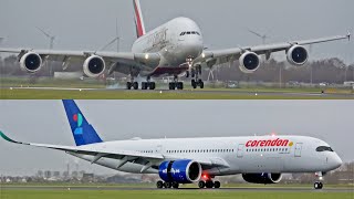 AMSTERDAM SCHIPHOL AIRPORT PLANESPOTTING DECEMBER 2023 WITH MANY CROSSWIND LANDINGS by Airliners & Ships Channel 5,130 views 4 months ago 22 minutes