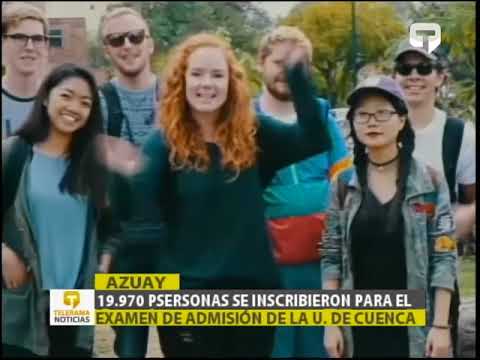 19.970 personas se inscribieron para el examen de admisión de la U. de Cuenca