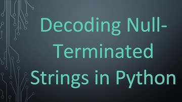 Decoding Null-Terminated Strings in Python