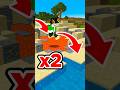 ダブルジャンプできるマイクラ・・・？【マイクラ】#shorts ＃マイクラ #minecraft #マインクラフト