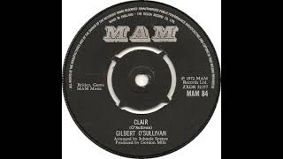 UK New Entry 1972 (201) Gilbert O'Sullivan - Clair