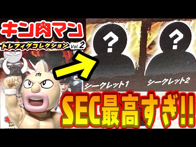 All 2 types of SEC are amazing! Kinnikuman Trefig Collection Vol.2