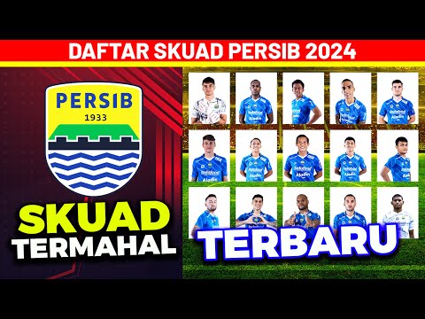 Daftar harga pasar pemain persib Bandung 2024 Terbaru - Daftar Pemain Persib di Liga 1 2024