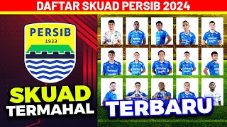 Daftar harga pasar pemain persib Bandung 2024 Terbaru - Daftar Pemain Persib di Liga 1 2024