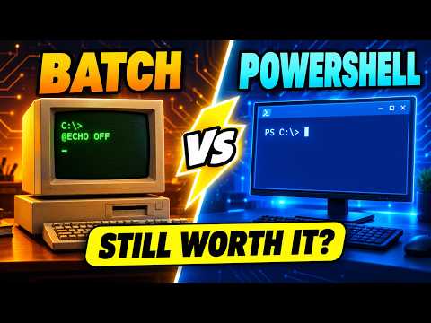 Batch vs PowerShell: Why Admins Still Use 1980s Scripts