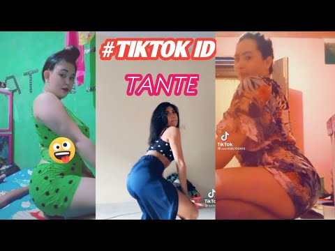 TIKTOK HOT TANTE BOKONG BESAR 🔞 GOYANG BOKONG BIKIN LEMES😪