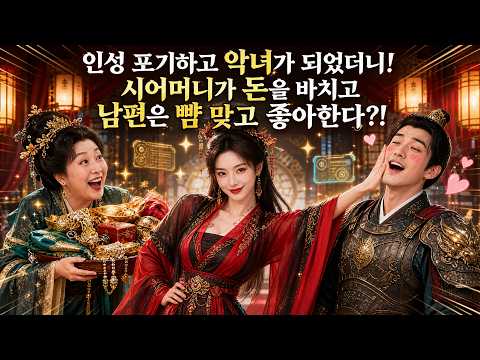 [꿀잼] 인성 포기하고 악녀가 되었더니! 시어머니가 돈을 바치고 남편은 뺨 맞고 좋아한다?! 😱