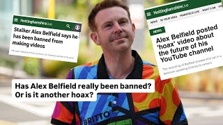 Has Alex Belfield really been banned? Or is it another hoax?