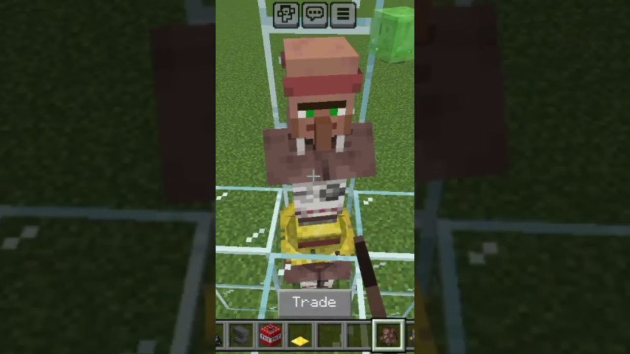 Minecraft villagers vs anvil 