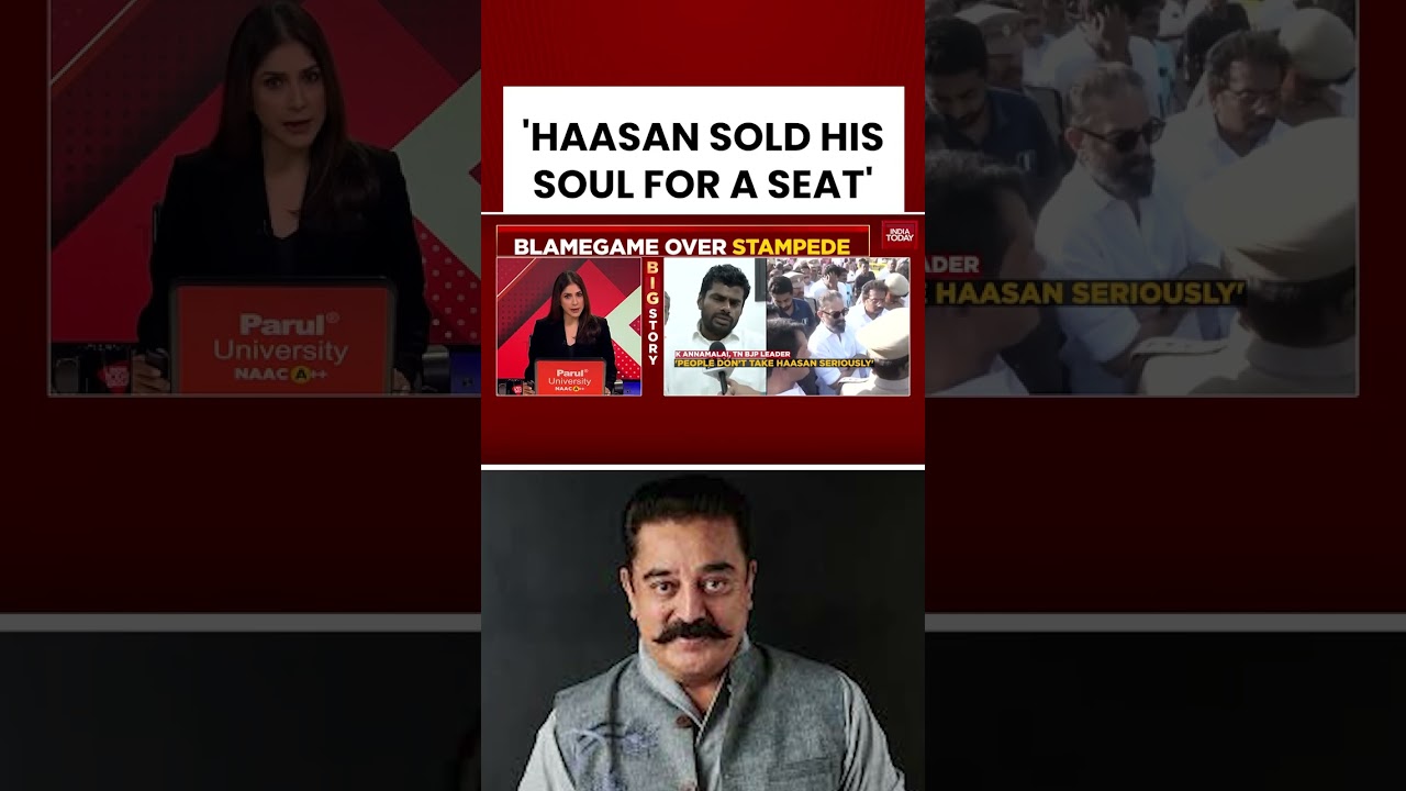 'Sold His Soul For A Seat’: Annamalai’s Fiery Attack On Kamal Haasan Sparks Controversy 