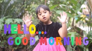 Hello.. Hello Good Morning  (Cover) lagu anak TK NAZARET PUSAT DAMAI