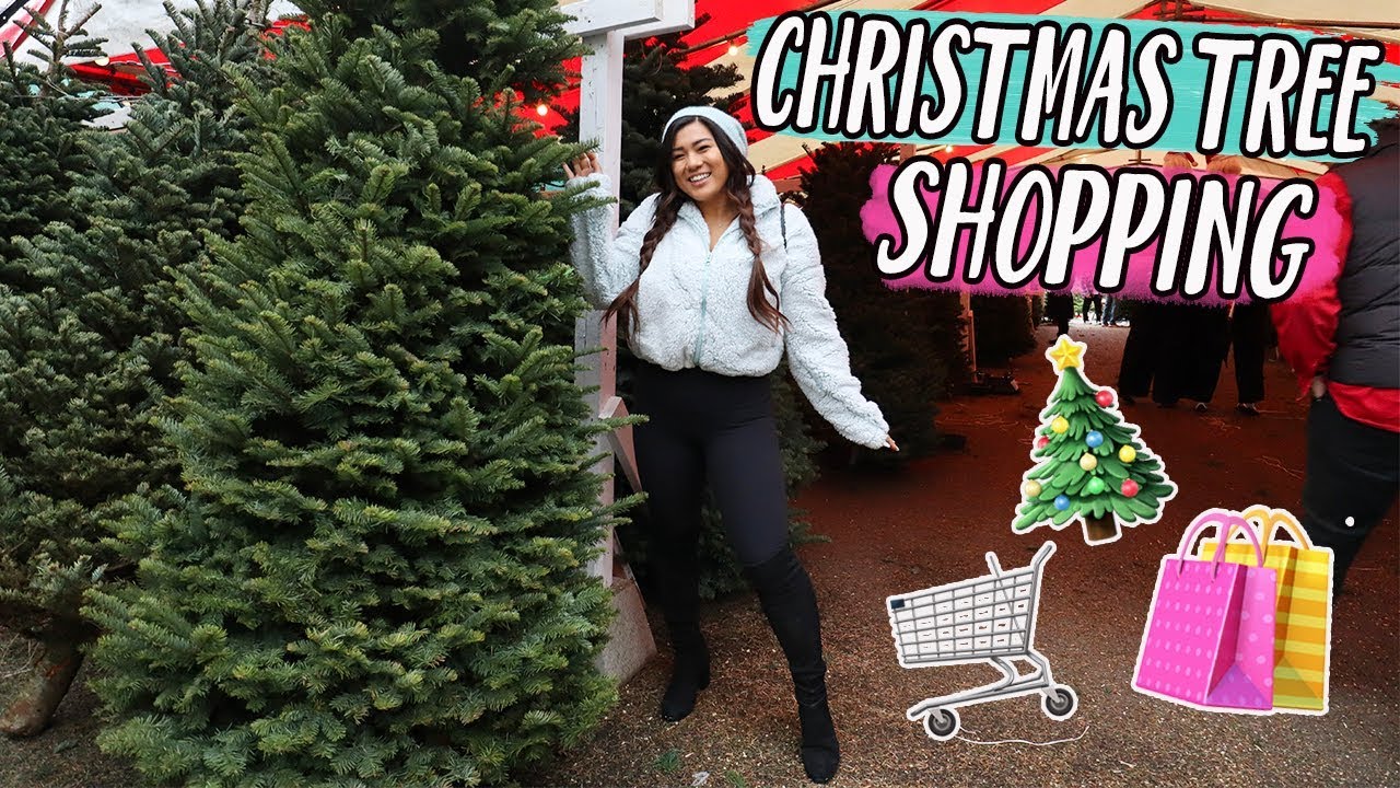 Getting My FIRST Christmas Tree!!! Vlogmas Day 1